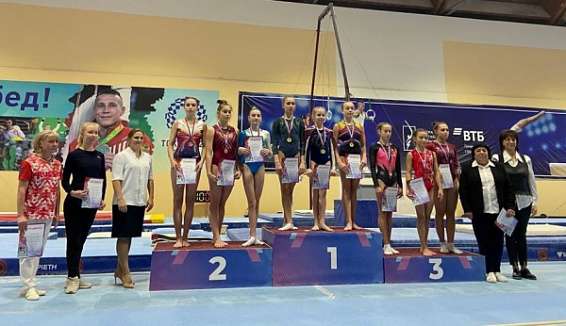Гимнастки из Костромы завоевали два «серебра» и «бронзу» на всероссийском турнире