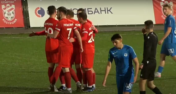 Костромской «Спартак» разгромил дома «Чертаново» со счётом 4:0