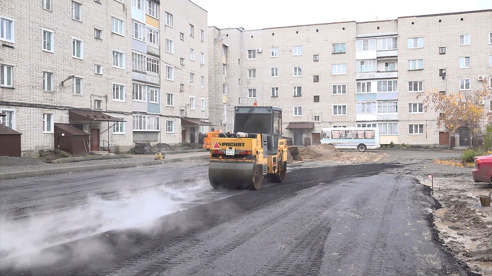 На северо-востоке Костромской области завершаются ремонты дворов 