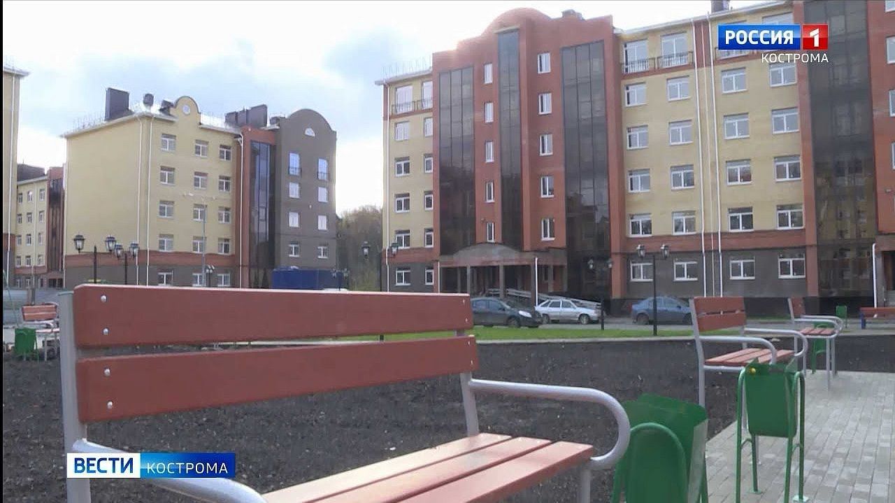 В Костроме готовят к сдаче еще три новых шестиэтажных дома
