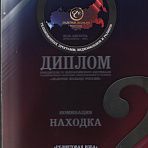 Диплом победителя IV Всероссийского фестиваля телевизионных программ, видеофильмов и роликов «Золотое кольцо России»