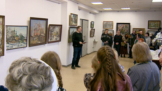 В Доме союза художников открылась выставка памяти костромского художника Альберта Ерёмина