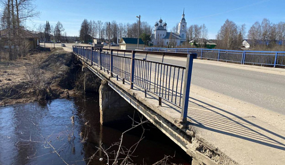 В Костромской области отремонтируют мост через реку Вотгать