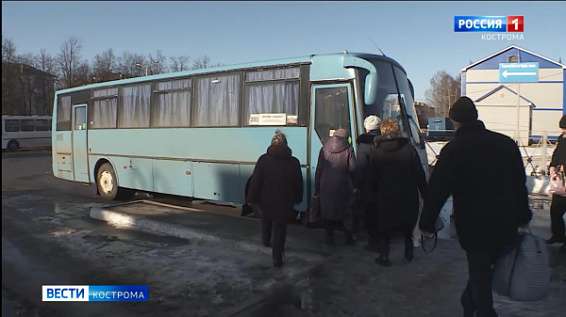 Проезд на некоторых пригородных автобусах в Костромской области подорожает с 1 января