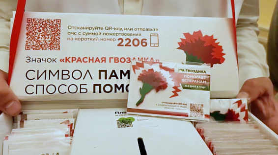В Костроме стартовала благотворительная акция «Красная гвоздика»