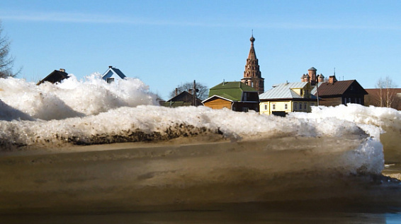 Половодье на подходе: специалисты ждут подъема воды в Костроме уже к концу недели