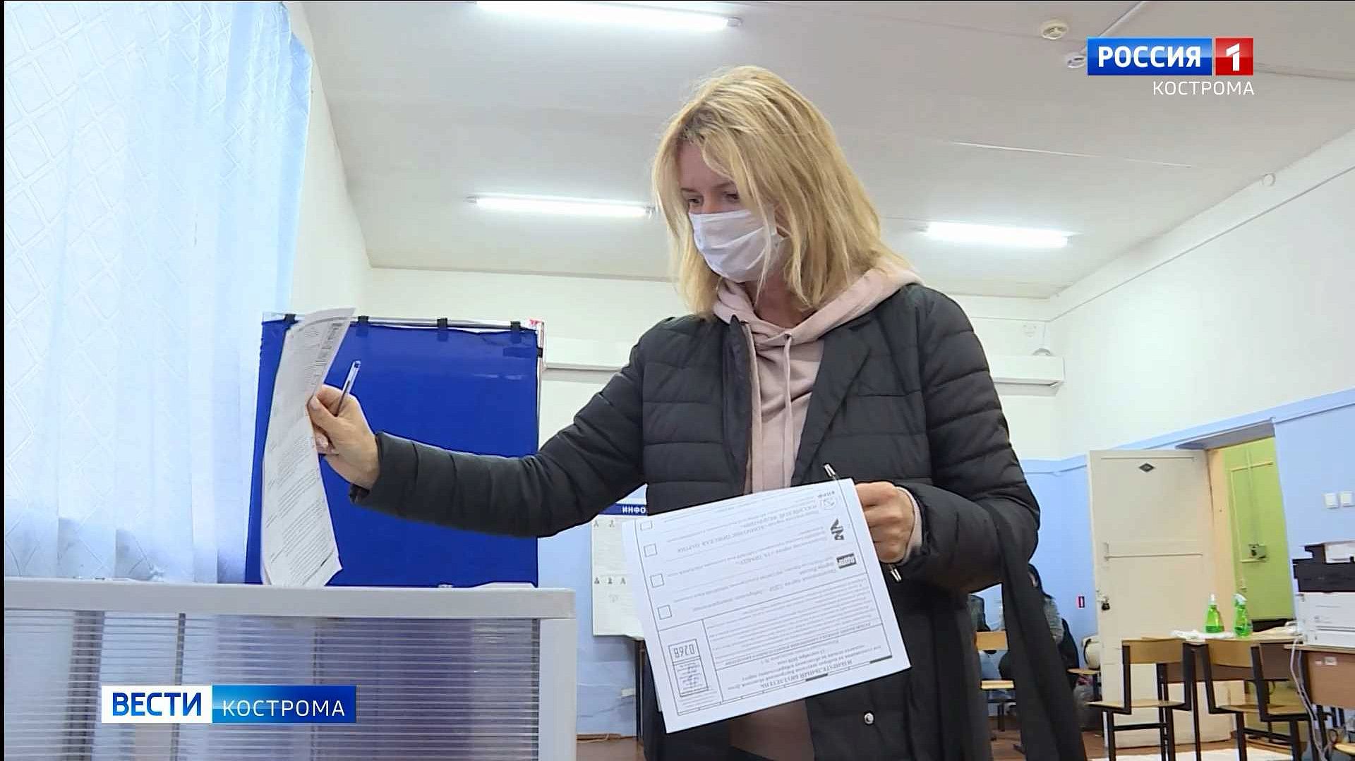 Облизбирком: выборы в Костромской области стартовали без нарушений