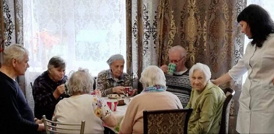 Подопечная пансионата «Тихие зори» под Костромой отметила 101-й день рождения