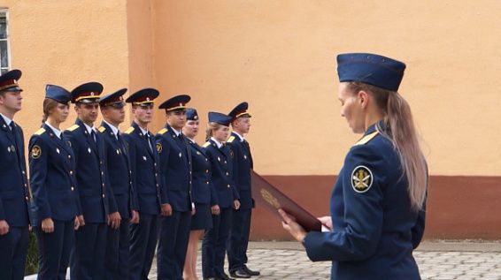 Новобранцы УФСИН в Костроме торжественно принесли присягу