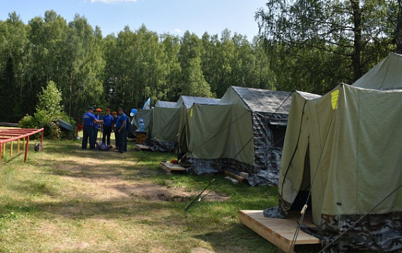 Под Костромой заработал первый в нашей области палаточный лагерь-спутник