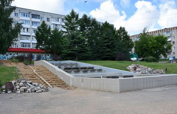 К Дню города в костромском Заволжье отремонтируют фонтан
