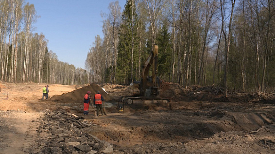 В областном центре началось активное строительство дороги между улицами Галичская и Костромская