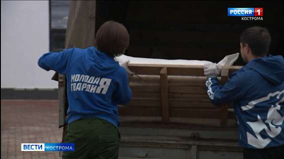 Из Костромы на Донбасс отправили «Газель» с гуманитарной помощью 
