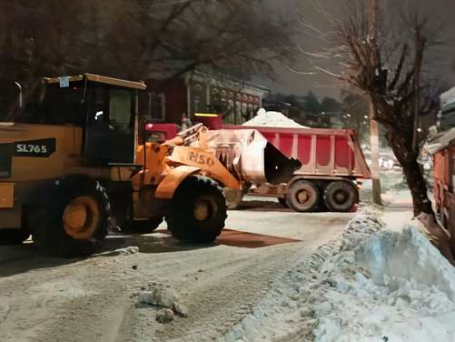 С улиц Костромы вывезли ещё 5 тысяч кубометров снега