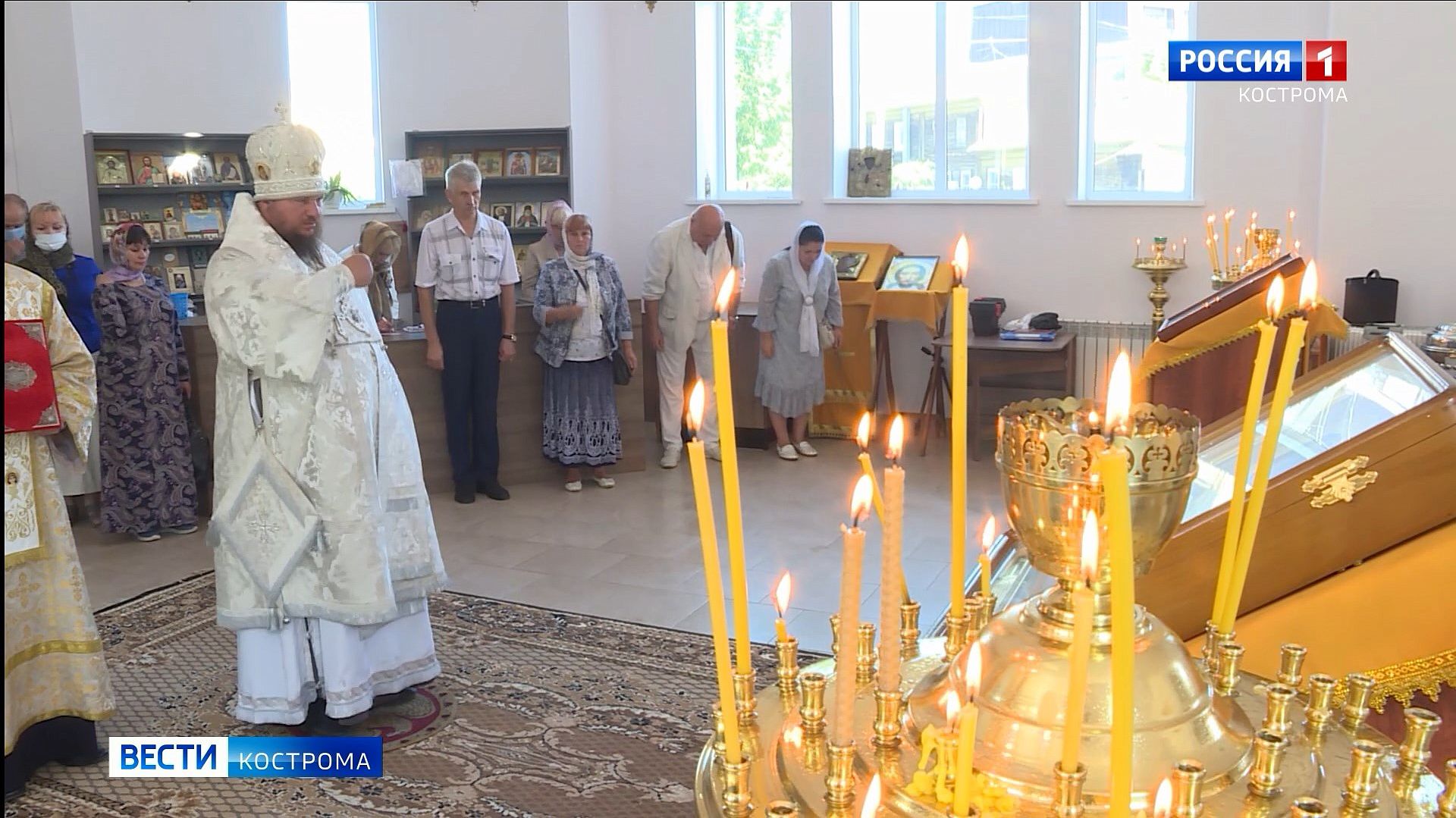 На территории костромской больницы открылся православный храм