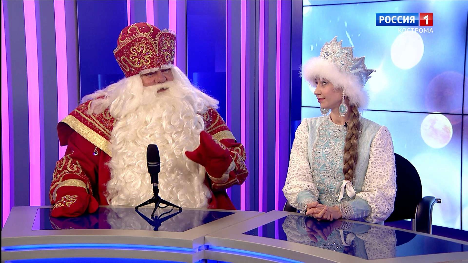 ГТРК «Кострома» посетил настоящий Дед Мороз