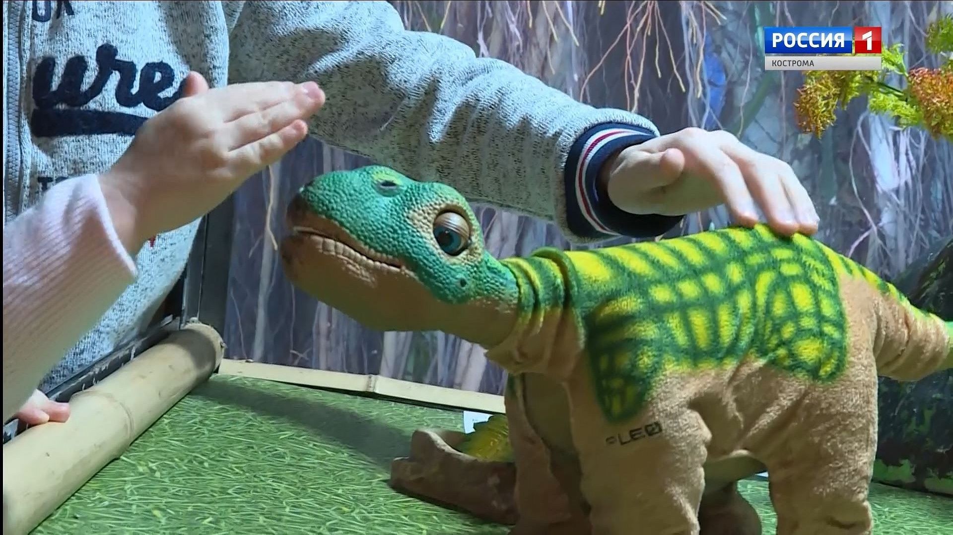 Роботы-динозавры и оживающие рисунки: в Костроме открылся интерактивный «Парк виртуальной реальности»