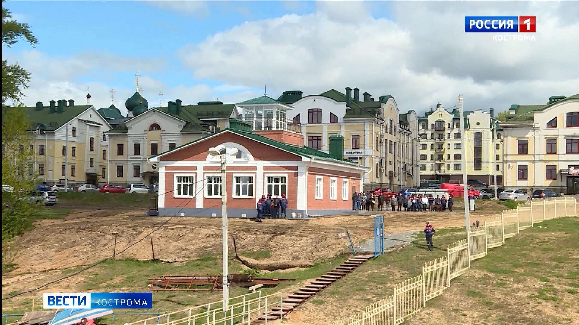 Отряд костромских спасателей-водолазов переселился на берег | ГТРК  «Кострома»