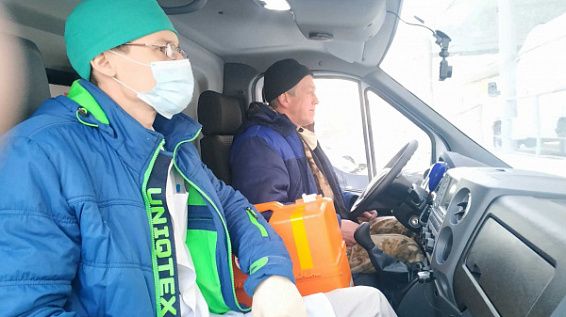 В два района Костромской области отправился новый медицинский транспорт