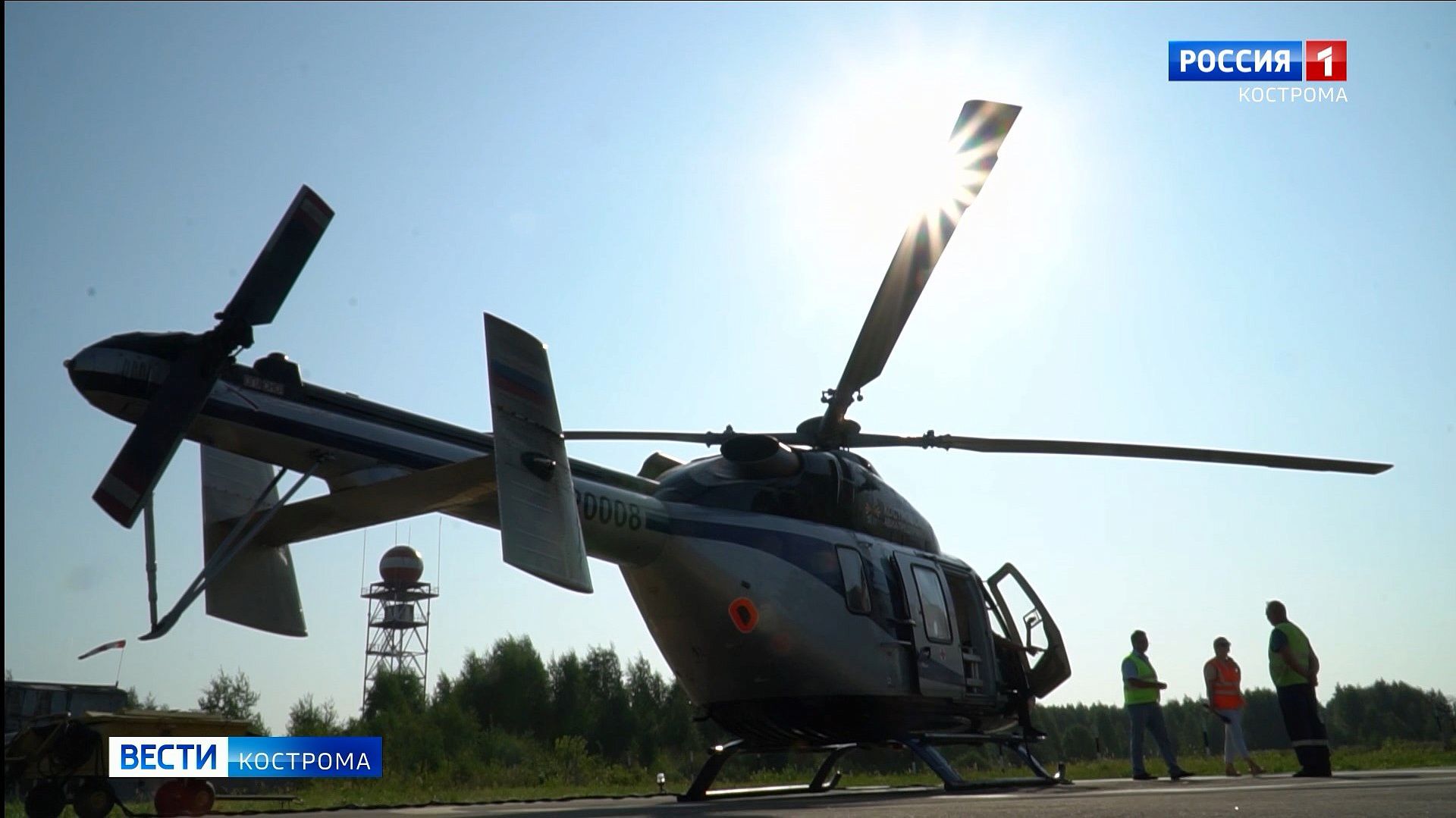 Пострадавшего на ж/д путях костромского подростка отправили вертолётом в Нижний Новгород