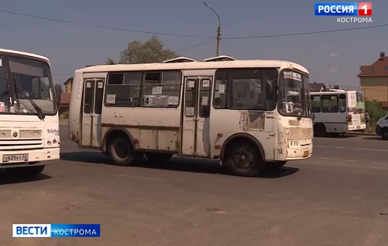 Из-за салютов в Костроме временно изменится маршрут автобуса №4