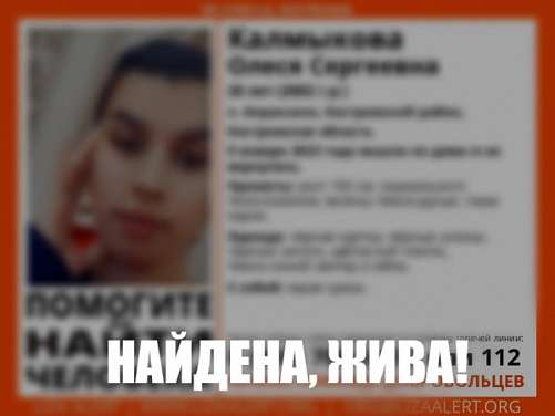 Пропавшую в Костромском районе девушку нашли