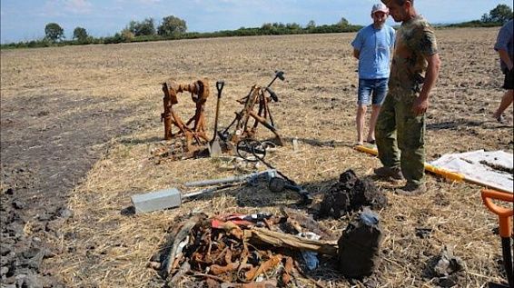 Останки костромского лётчика обнаружили в Краснодарском крае