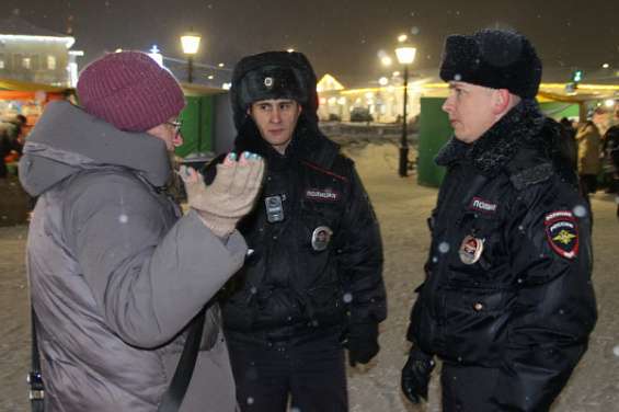 Более 300 полицейских обеспечивали безопасность костромичей в новогоднюю ночь