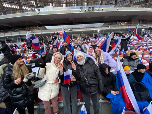 Делегация Костромской области приняла участие праздничном митинге-концерте в столице