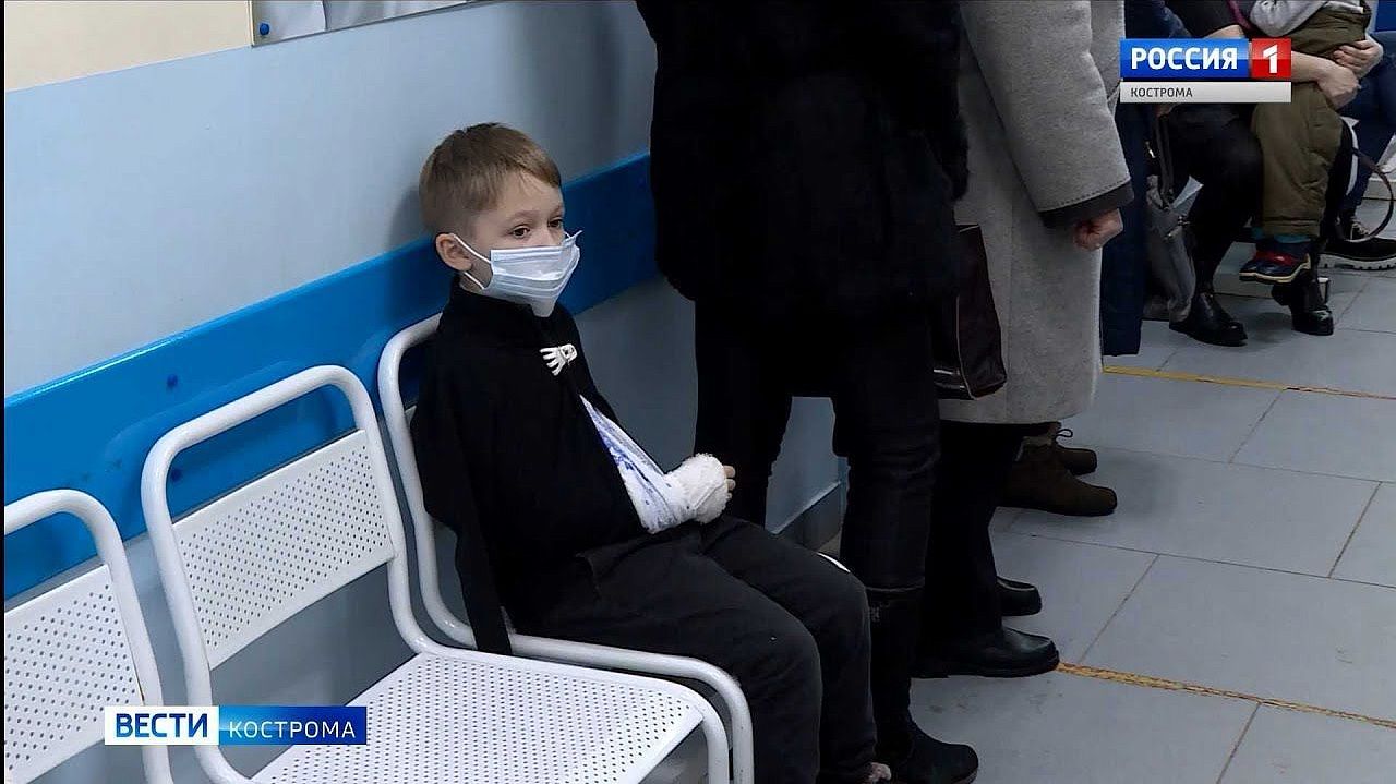 Количество пациентов с переломами в Костроме увеличилось в три раза