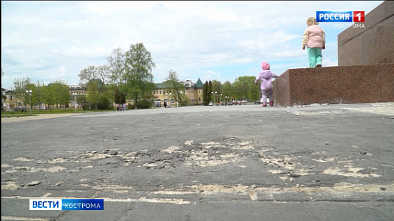 В Костроме в этом году благоустроят две крупные общественные территории