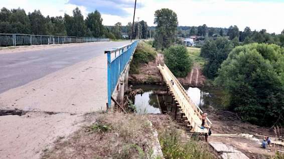 В Костромской области начинается капитальный ремонт моста через реку Мера