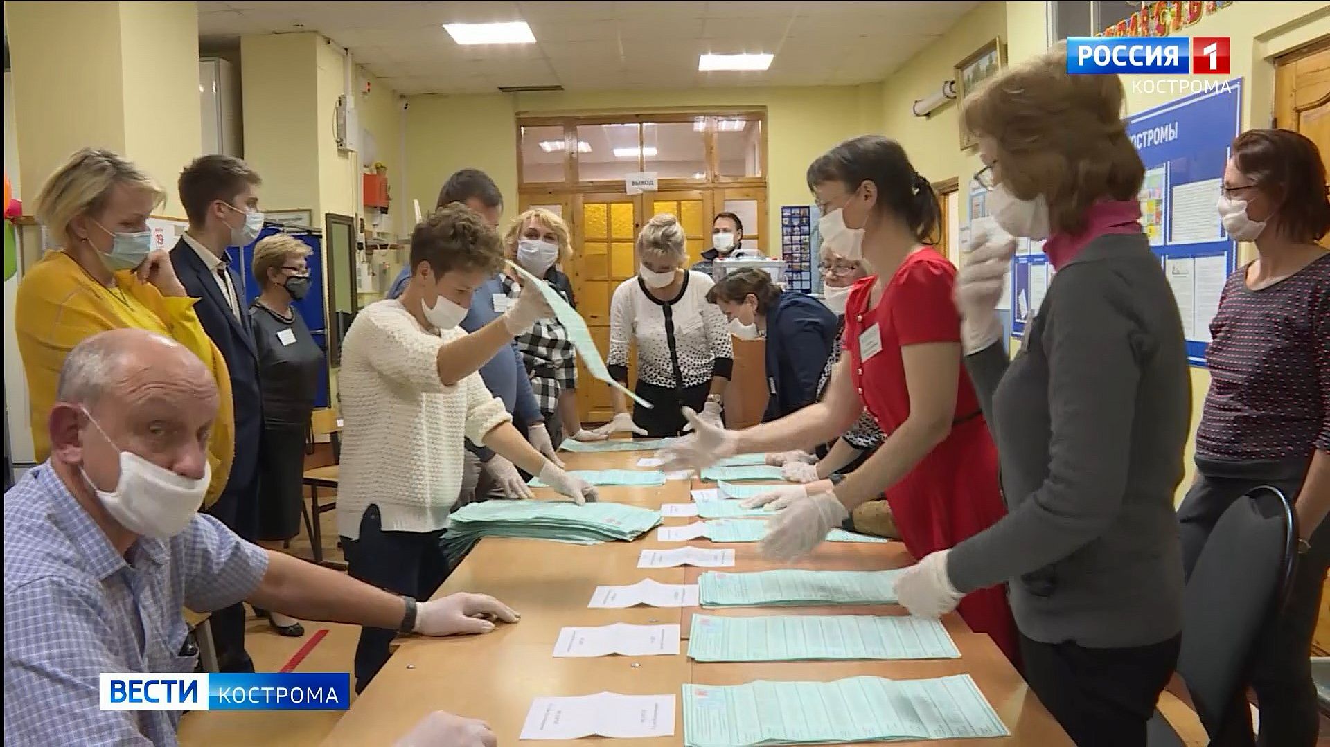 Голосование в Костромской области прошло прозрачно и безопасно