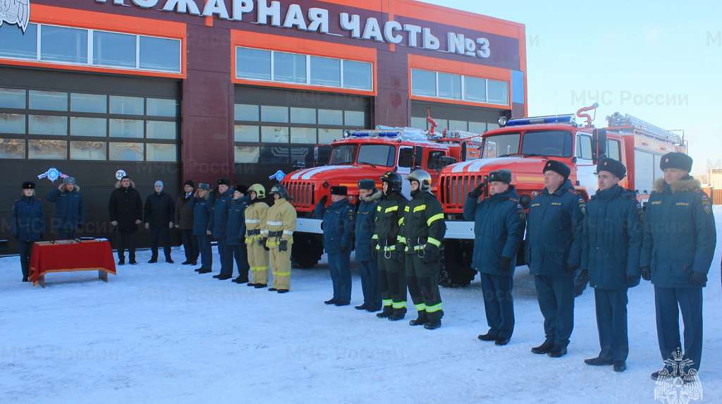 На вооружение костромских пожарных поступили пять новых машин