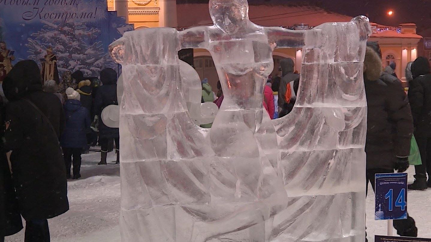 В Костроме стали известны победители Фестиваля снежных и ледовых скульптур