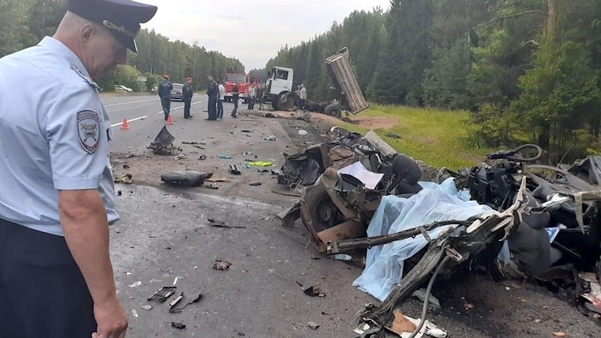 В страшной автоаварии на трассе Иваново-Кострома погибли два человека